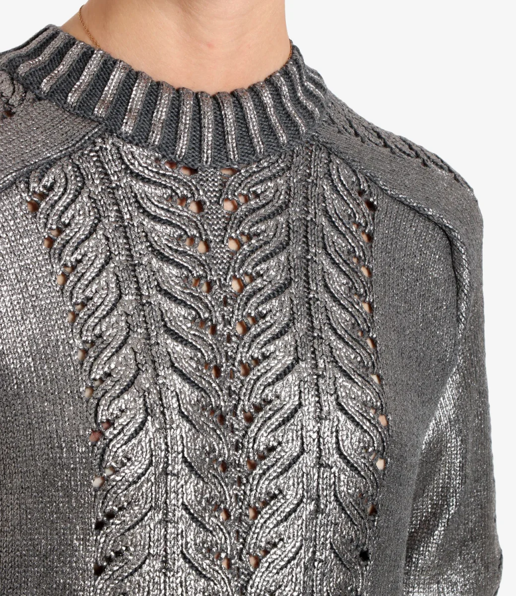 Alberta Ferretti | Maglia Grigio - immagine 5