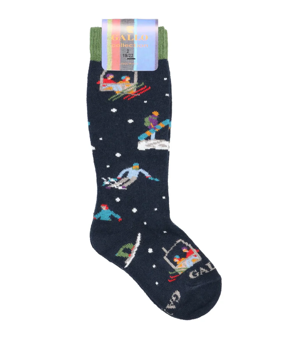 Gallo Kids | Calzini Blu Navy - immagine 2