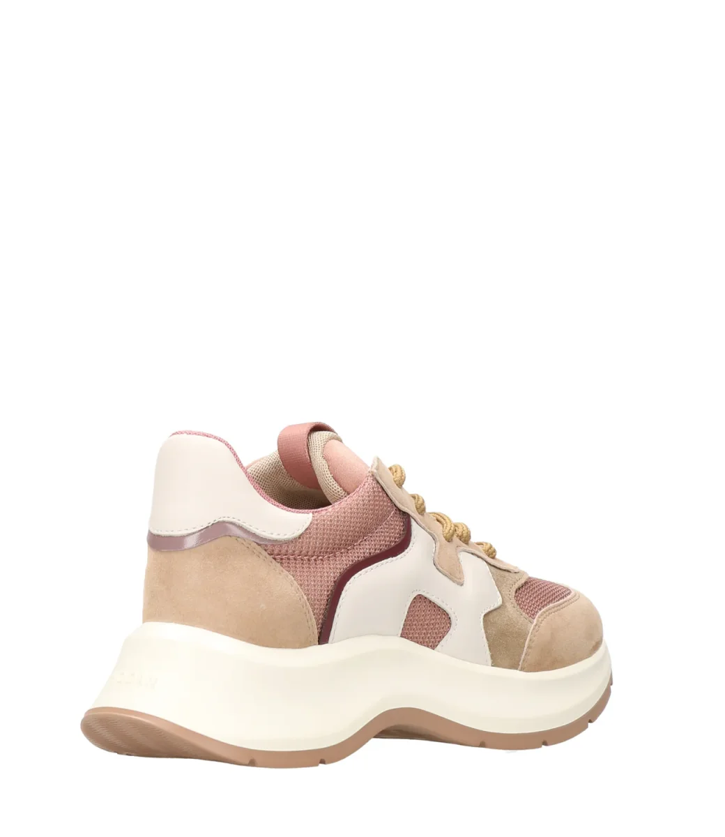 Hogan | Sneakers Rosa e Bianco - immagine 4