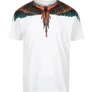 Marcelo Burlon | T-Shirt Bianco e Arancio