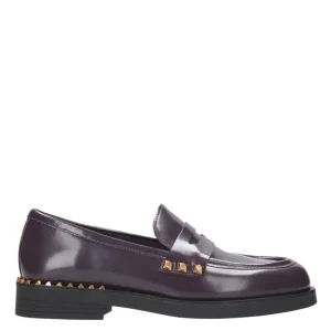 Ash Main | Mocassino Whisper Stud Melanzana