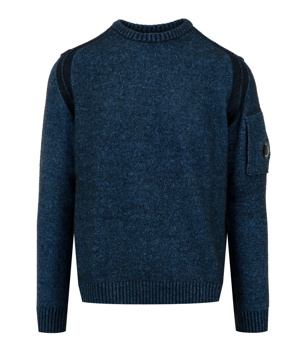 C.P. Company | Maglia Fleece knit Petrolio