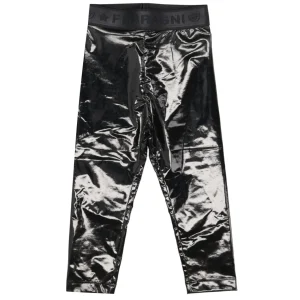 Chiara Ferragni Kids | Leggings Eye Star Vinile Nero