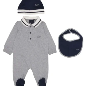 Fay Junior | Set Nascita Grigio e Blu