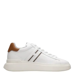 Hogan | Sneakers H580 Allacciato H Slash Bianco e Marrone