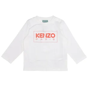 Kenzo Kids | T-Shirt Bianco e Arancio