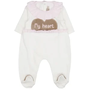 La Stupenderia | Tutina Bianca e Rosa