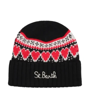 MC2 Saint Barth | Cappello Wengen Nordic W Jr Nero e Rosso