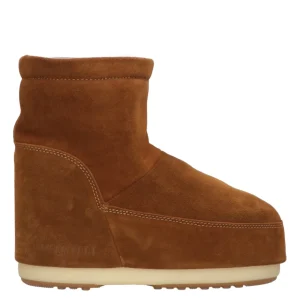 Moon Boot | Tronchetto MB Low Icon Nolace Suede Cognac