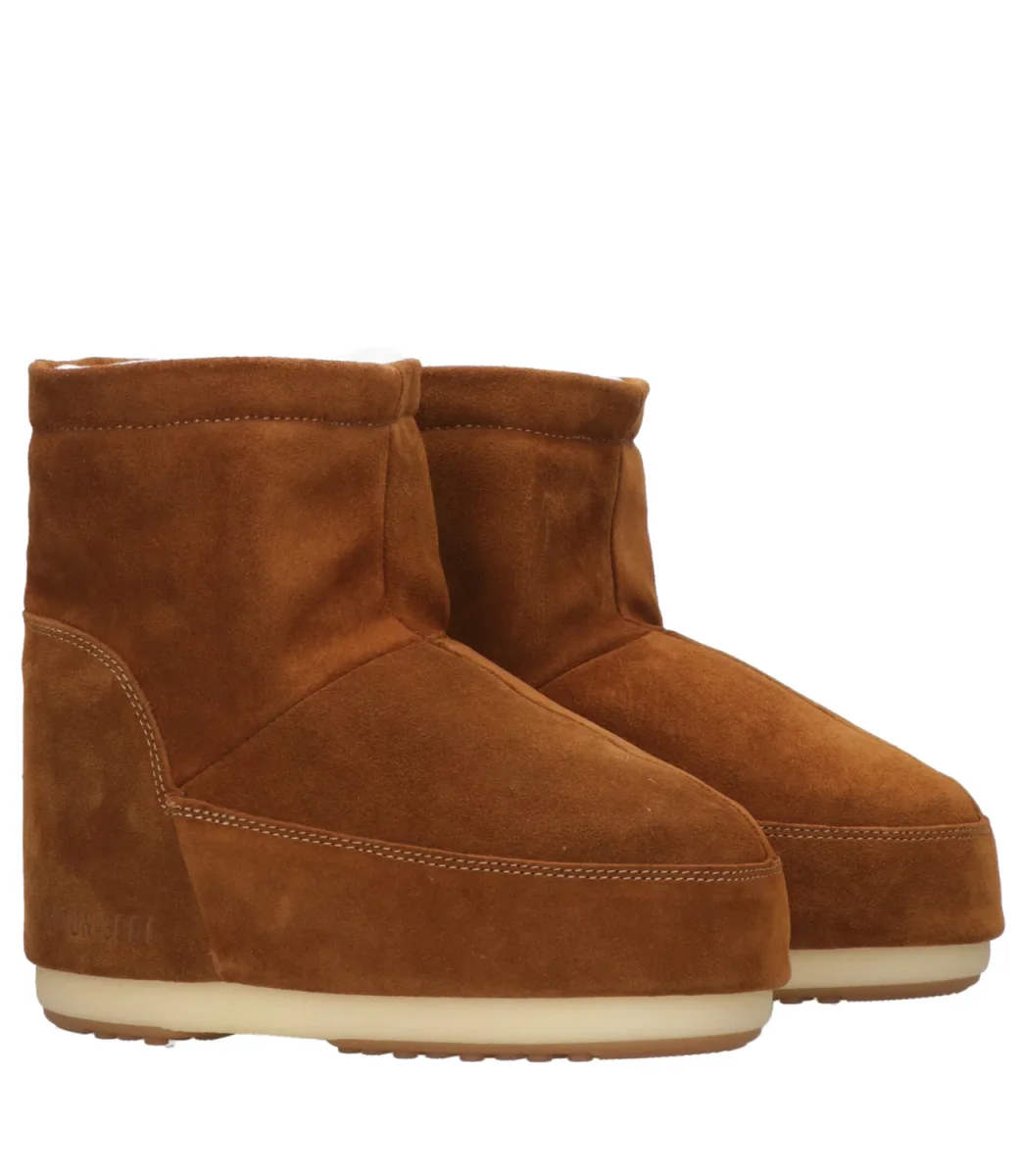 Moon Boot | Tronchetto MB Low Icon Nolace Suede Cognac - immagine 3