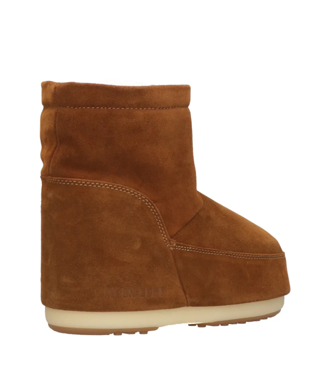 Moon Boot | Tronchetto MB Low Icon Nolace Suede Cognac - immagine 4