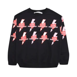 Philosophy Di Lorenzo Serafini Kids | Felpa Nera