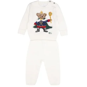 Ralph Lauren Childrenswear | Completo Maglia e Pantalone Crema