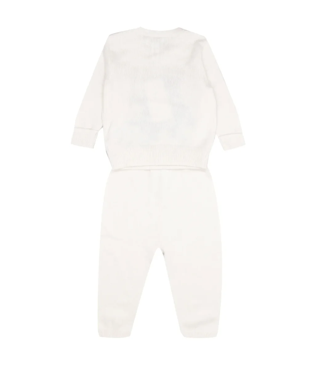 Ralph Lauren Childrenswear | Completo Maglia e Pantalone Crema - immagine 3