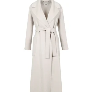 S Max Mara | Cappotto Paolore Ecru