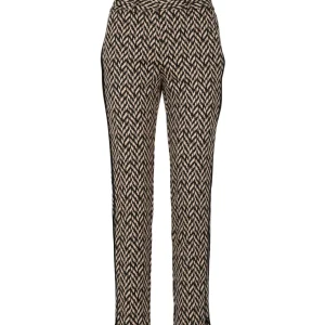 Simona Corsellini | Pantalone Marrone e Beige