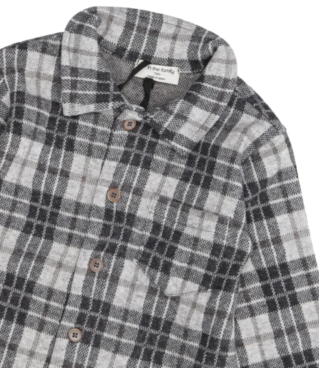 1+ in the family | Camicia Antracite - immagine 4