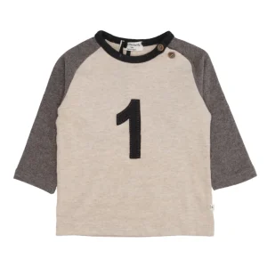 1+ in the family | T-Shirt Sabbia Melange