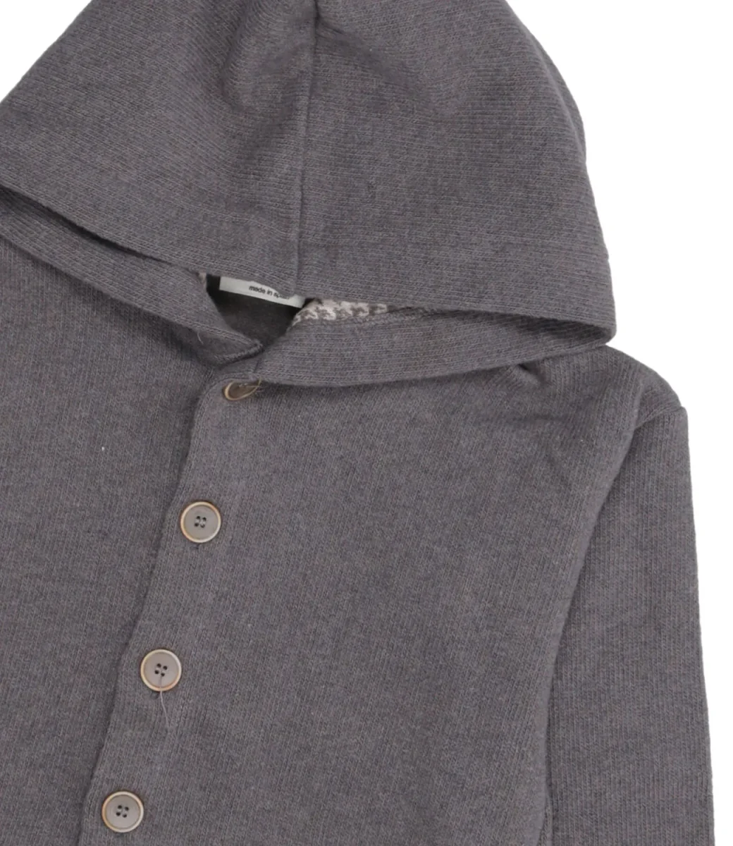 1+ in the family | Cardigan Antracite - immagine 4