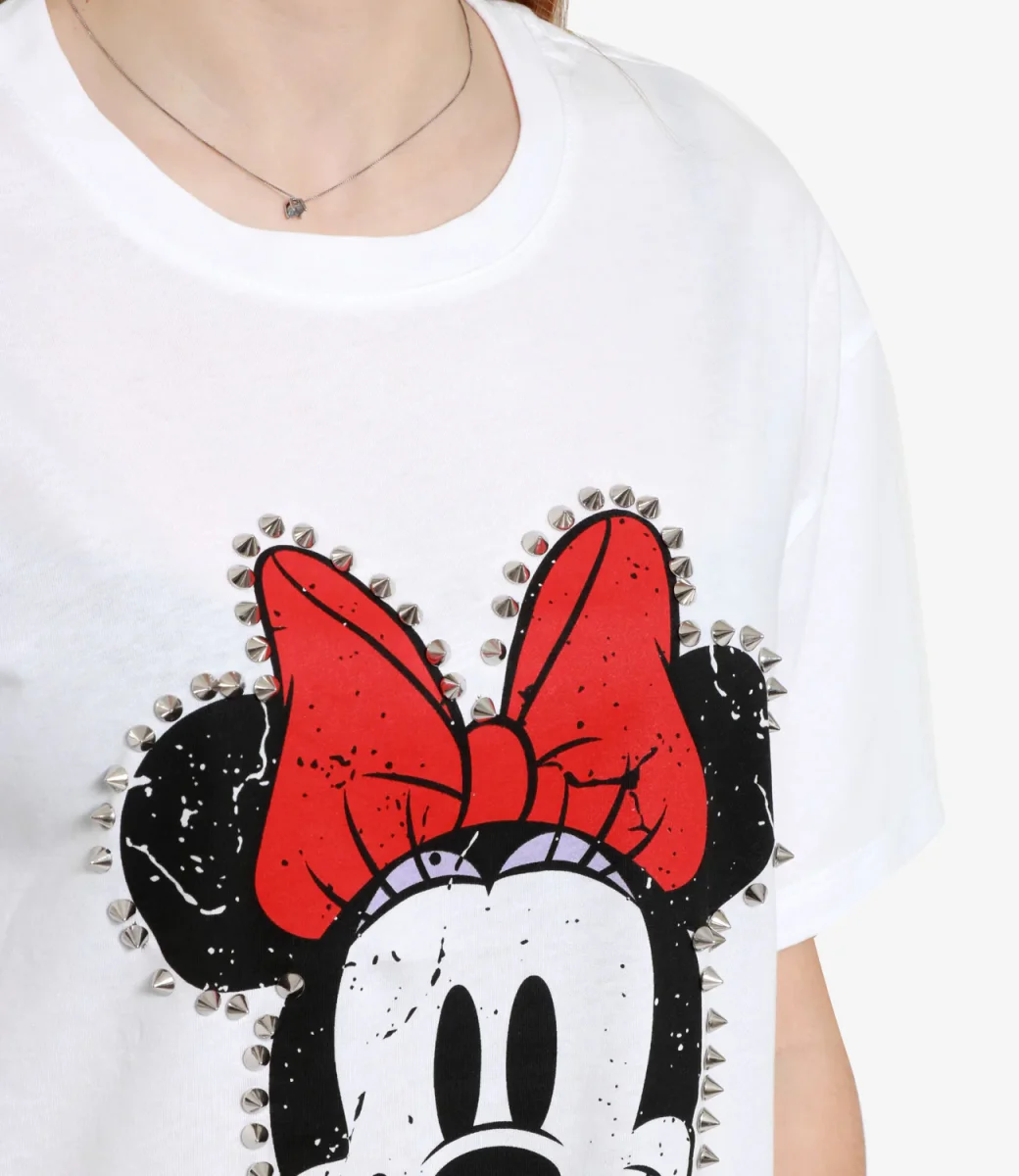 Aniye By | T-Shirt Tess Minnie Bianco - immagine 5