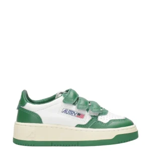 Autry Kids | Sneakers Kidstripes Low Bianco e Verde