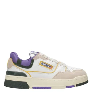 Autry | Sneakers CLC Low Bianco, Verde e Viola