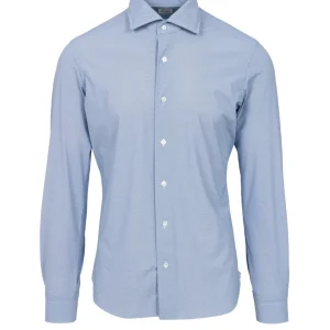 Barba | Camicia Bianco e Azzurro