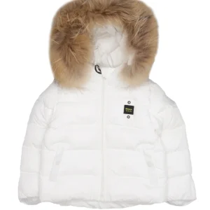 Blauer Junior | Giubbotto Eagle Baby Bianco ottico