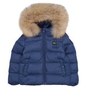 Blauer Junior | Giubbotto Eagle Baby Blu navy