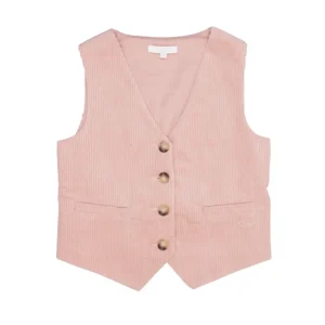 Chloè Kids | Gilet Spirales D3 Rosa pallido
