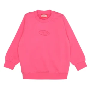 Diesel Kids | Felpa Rosa fluo