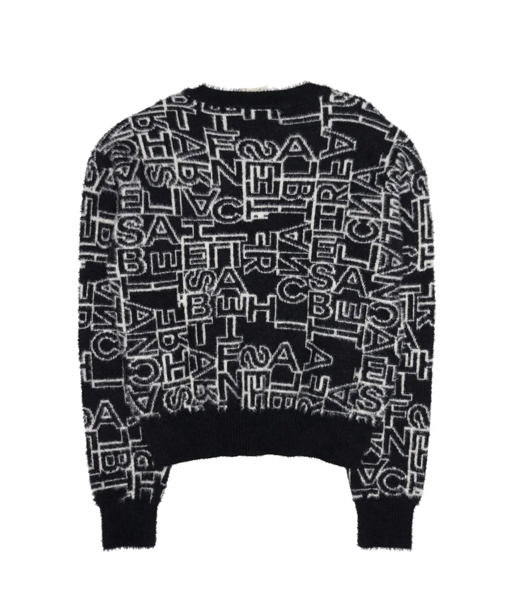 Elisabetta Franchi La Mia Bambina | Maglia Nero e Burro - immagine 3