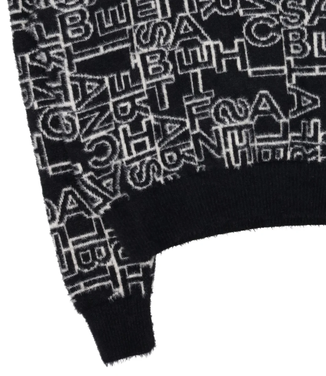 Elisabetta Franchi La Mia Bambina | Maglia Nero e Burro - immagine 4