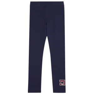 Elisabetta Franchi La Mia Bambina | Leggings Ricamo doppia C