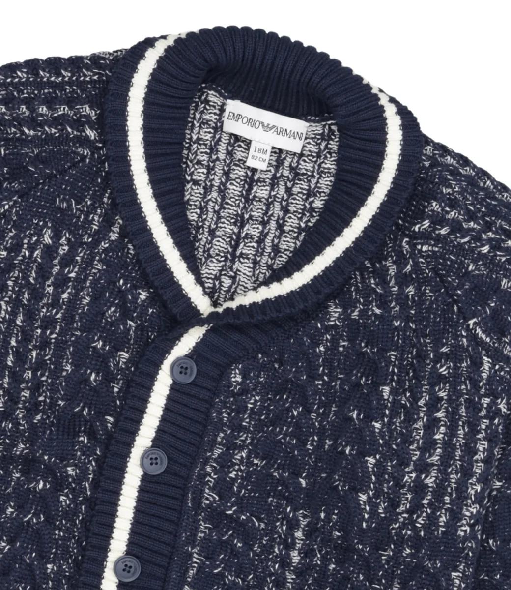 Emporio Armani Junior | Cardigan Blu navy - immagine 4