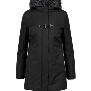 Fay | Cappotto Toggle Coat Nero