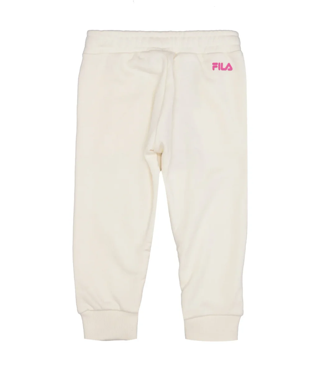 Fila Kids | Pantalone Sportivo Bianco - immagine 3