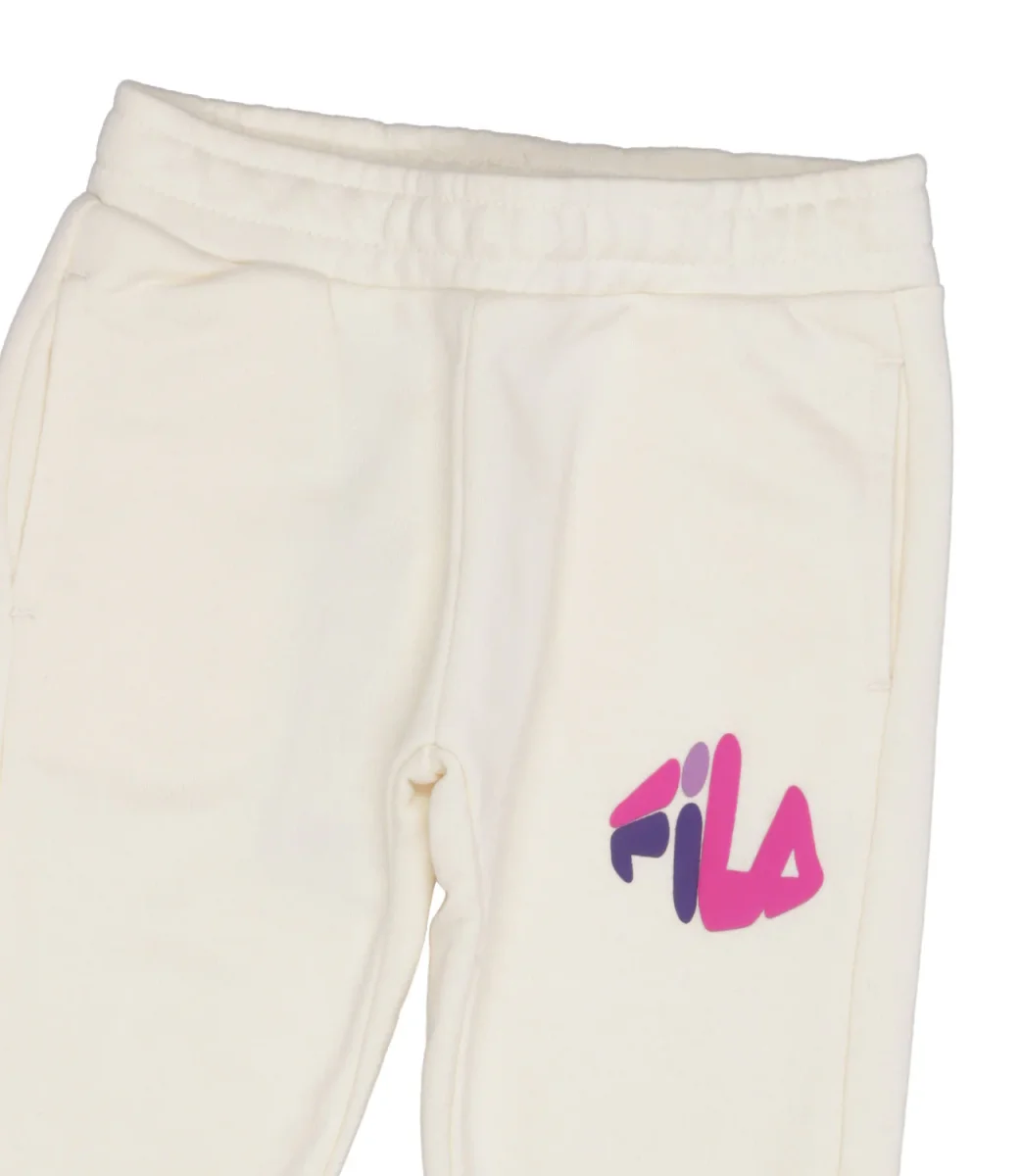 Fila Kids | Pantalone Sportivo Bianco - immagine 4