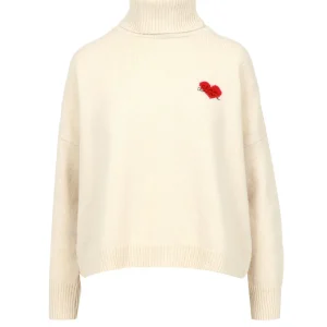 Giada Benincasa | Maglia Heart beat Beige