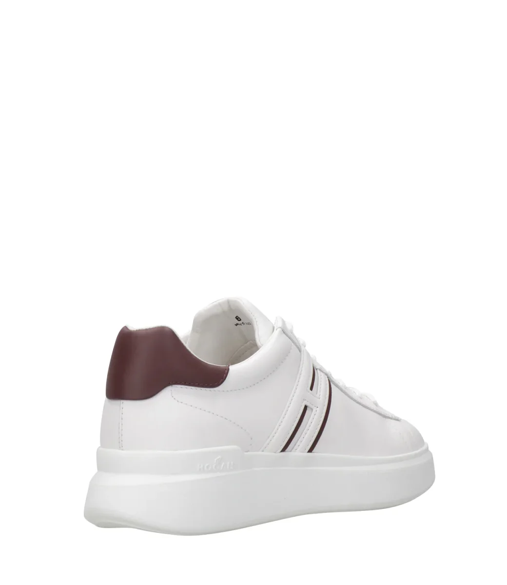 Hogan | Sneakers H580 Panna e Bordeaux - immagine 4