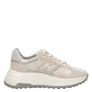 Hogan | Sneakers H669 Allacciato H Beige e Grigio