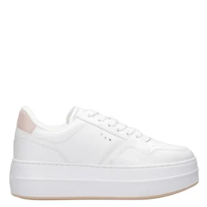 Hogan | Sneakers H670 Allacciata Bianca e Naturale
