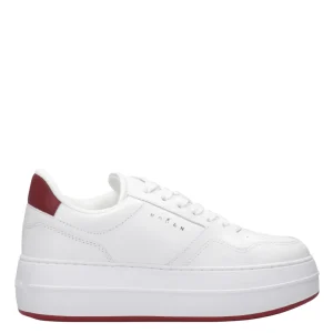 Hogan | Sneakers H670 Allacciata Bianca e Rosso