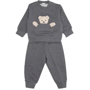 Il Gufo | Set Felpa e Pantalone Grigio antracite