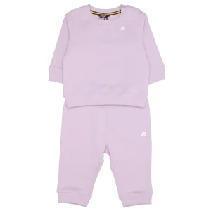 K-Way Kids | Set Felpa e Pantalone Mickette Lilla