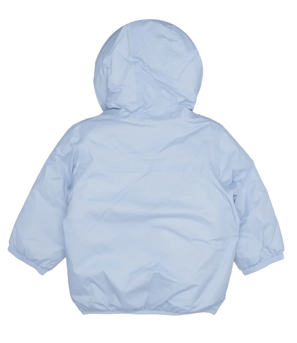 K-Way Kids | Giubbotto E. Le Vrai 3.0 Claudine Orsetto Celeste ed Ecru - immagine 3