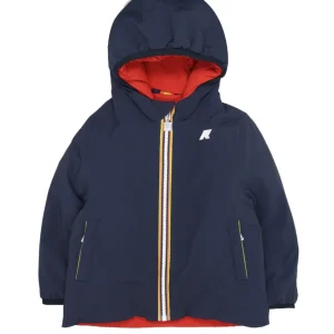 K-Way Kids | Giubbotto P. Jack St warm Double Blu e Rosso
