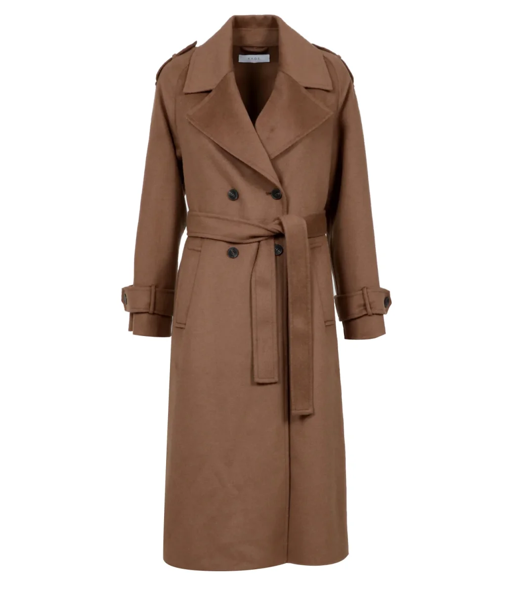 Kaos | Cappotto Tortora - immagine 2