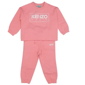 Kenzo Kids | Set Felpa e Pantalone Rosa