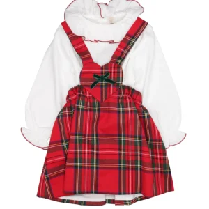 La Stupenderia | Set Maglia e Gonna Bianca e Rossa